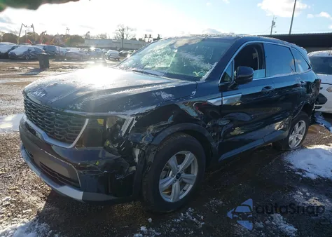 2025 Kia Sorento Lx z USA, uszkodzony, nr VIN 5XYRG4JCXSG402639